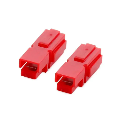 Heavy Duty Anderson Style SB30 Plug 30A DC Battery Connector 600V Quick Connect for UPS solar projects in red color.