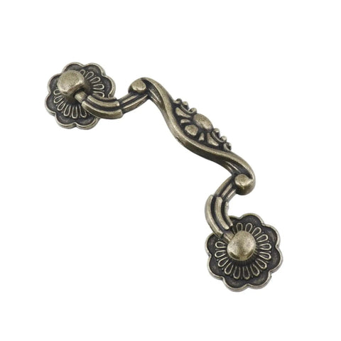 Antique Bronze Drop Down Bail Cabinet Pull Handles 10 Pack 3 Inch Center To Center Heavy Duty Zinc Alloy Kitchen Hardware The Real Deal Built Tough For Everyday American Homes