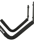 Heavy Duty Wall Hanger With 176 Pound Capacity For Roof Boxes Kayaks SUPs Canoes And More Keep Your Home Or Garage Clutter Free And Ready To Grab Gear Fast, black metal, foam padding