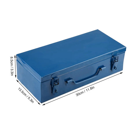 Premium 10 Piece Metric Impact Socket Set With Deep Chrome Vanadium Steel Sockets Ranging From 22mm To 50mm For Heavy Duty Automotive Repair And Professional Garage Work That Is Totally Built Tough blue metal storage case, 30cm x 13.5cm x 8.5cm