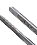 Close-up of the Compact 10 Piece Pro Grade HSS Micro Tap Set M1 To M3.5 With Adjustable Tap Wrench For Your Home Workshop Tapping