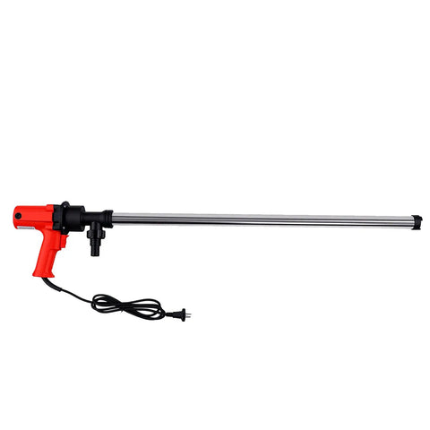 Eujgoov Electric Drum Pump For 200L And 220L Containers Fast Liquid Transfer 60 To 75 Liters Per Minute With 6 Gear Speeds For Workshops And Industrial Use Efficient Handheld Design