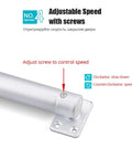 Automatic Door Closer With Silent Soft Close showing adjustable speed screw for tension control, suitable for doors up to 60kg.