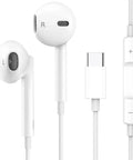 USB C Earbuds With Microphone And Remote For iPhone And Android Devices Wired Type C Headphones With Noise Cancellation Epic Sound