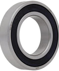 10 Pack Deep Groove Radial Ball Bearings 6007-2RS with double rubber seals, close-up view