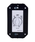 60 Minute In Wall Countdown Timer Switch For Auto Off Fans And Lights, Old School Spring Wound Mechanical Timer, White Finish