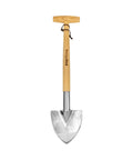 Perennial Spade Trowel 21.6 Inch Long With Sharp Stainless Steel Blade And Wooden Handle for gardening use