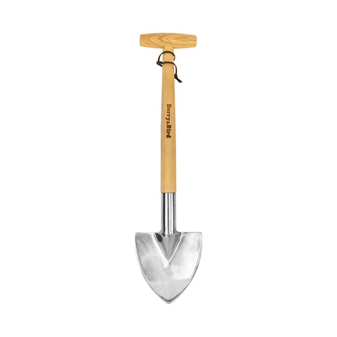Perennial Spade Trowel 21.6 Inch Long With Sharp Stainless Steel Blade And Wooden Handle for gardening use