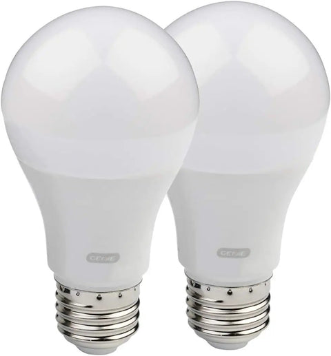 Garage Door Opener LED Bulb 4000K White, 2-Pack, Shatter-Resistant, Vibration-Proof, Long-Lasting Bright Light duo