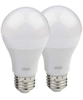 Pair of Go-To 4000K White LED Garage Door Opener Bulbs, 2 Pack, Universal Fit For Any Standard Socket, shown front view