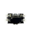 One Pole Twenty Four Volt AC Contactor For Heat Pumps And Condensers Heavy Duty Thirty Amp Definite Purpose Contactor Front View