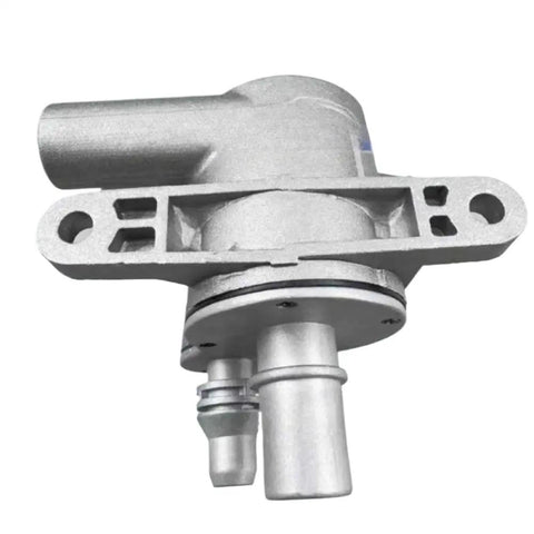 Coolant Liquid Water Separator Filter H4P3-8K586-A LR093489 For Land Rover Evoque 2012-2019 showing aluminum construction and design.