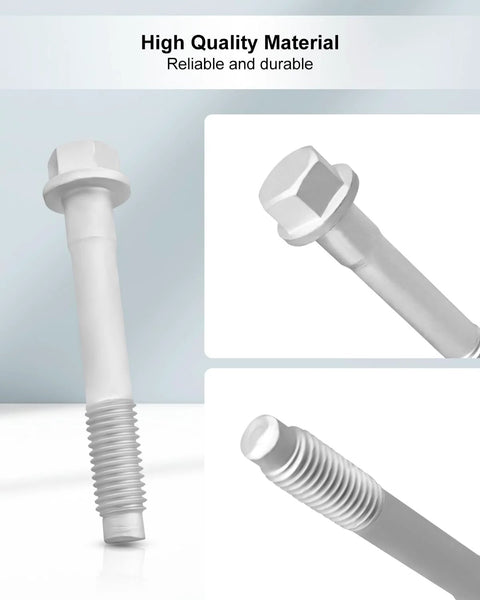 Front Wheel Hub Bolts Kit For Jeep Grand Cherokee 1999-2004 And Jeep Wrangler 2007-2018, showing close-up of bolt design.