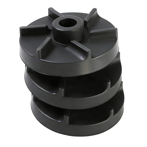 Premium Magnetic Impeller and Heavy Duty Bearing Housing For Cold Drink Machines in a stacked configuration.