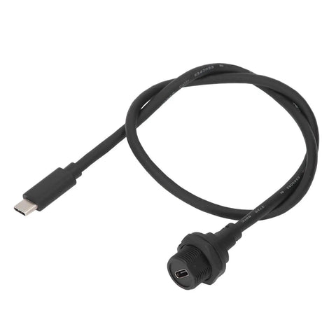 Everyday Ip67 Waterproof Extension Cord Half Meter Professional Grade Durable Heavy Duty Flexible Outdoor Power Cable Tough As Nails Extension Lead No Fuss Power Runs For Backyard Setup And Smart Gadgets with USB-C connectors.