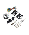 Heavy Duty 3D Printer Extruder Replacement Part With Extra Long Cable Cord Solid Molded Housing Hella Tough For Hassle Free DIY Swaps And Flawless Filament Feeding On Any Desktop Setup.