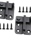 2 Pack Heavy Duty Stainless Steel Flip Latches Lockable Bolt Latch For Pet Gate Cabinets Furniture Wardrobe And Windows