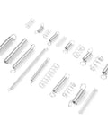 Ultimate 200 Piece Carbon Steel Compression And Extension Springs Assortment Kit With 20 Sizes Plus Organizer Box For Serious DIY Crafts Toys Repair And Appliance Fixes You Gotta Have This Awesome Set, assorted springs