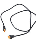 Heavy Duty Two Meter Extension Cable Male To Female Plug For Solar Batteries Rc Aircraft And Toy Cars 18Awg Pvc Jacket with connectors.