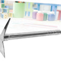 Heavy Duty Garden Hoe Stainless Steel Double Use Tool For Weeding And Planting with ergonomic handle displayed.