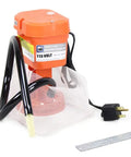 Power Clean Evaporative Cooler Purge Pump With Auto Flush System Orange Polypropylene 9 And A Half Inch Height 5 And A Half Inch Width Includes Mesh Screen Mounting Bracket Drain Hose And Drain Adapter Prevents Mineral Scale And Dirty Water Buildup