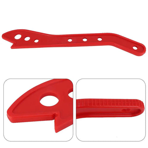 Table Saw Push Stick Safety Block For Woodworking Pros And DIYers Easy Narrow Piece Control with Durable ABS Build, red