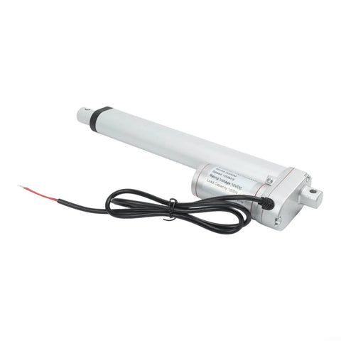 12V Electric Linear Actuator With Straight Push Pull Rod For Heavy Duty Industrial Automation And Sofa Lifts IP65 Waterproof, alloy material, 1000N capacity.