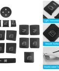 Mercedes Benz Window Switch Button Trim Cover Sticker Kit Fits Most A B C E G GLA CLA GLK ML And GLE Class Interiors display