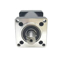 Rock Solid Planetary Gearbox Speed Reducer For 3KW To 7.5KW Servo Motor 180Mm Flange 600Nm Output Shaft industrial driver front view.