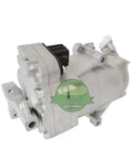 Hybrid Electric Air Conditioning Compressor Direct Fit Nissan C27 Serena E Power R134a showing side view with electrical connector.