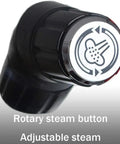 Next Level Red Semi Automatic Espresso Machine And Coffee Maker Boasting A Bright Led Screen Hot Steam Frother And A Sweet One Point Seven Liter Water Tank For Fire Shots rotary steam button for adjustable steam.