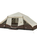 Ten Person Instant Cabin Tent With Built In LED Lighting And Pop Up Setup Large Lighted Camping Tent For Outdoor Adventures Glamping Or Backyard Use