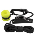 Downrigger Weight Retriever With Snap Durable Fairlead Cleat And 78 Inch Cord Black For Easy Weight Retrieval And Safer Rigging On All Downriggers For Safer Faster Results