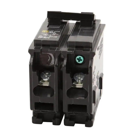 30 Amp Two Pole Surge Circuit Breaker For 120/240V Home Panels, 10kA Interrupting Rating, standard type front view