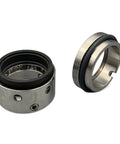 59U-45 One Piece Tungsten Carbide FKM Water Pump Mechanical Seal for 58U to 59U Series Pumps, front and side view.