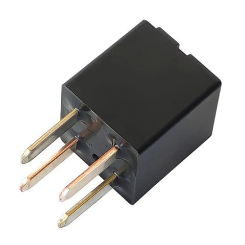 2 Pack Ultra Micro ISO Automotive Relay 12V DC 20A 4 Pins High Current General Purpose Relay For Your Car Build Projects Including Cooling Fans And Electrical Systems, showing close-up of 4-pin connector.