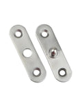 Close-up of Dope Stainless Steel Adjustable Door Hinges with Quiet Close 360 Degree Rotating Door Pivot Rotary Hinge durable hardware