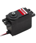 Sick Performance Dope Digital Brushless Servo With Flat Out 8kg Torque Speed For Rc Cars Trucks Offroad Helicopters And Boats Lightweight Carbon Fiber Build - Black digital RC servo unit with gear.