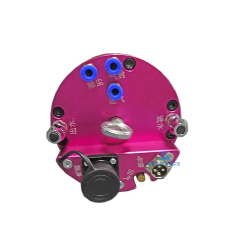 Pink rear view of Beast Water Cooled ATC Spindle Motor 5.5KW BT30 For Metal Machining 18000 RPM Dual Voltage 220V 380V