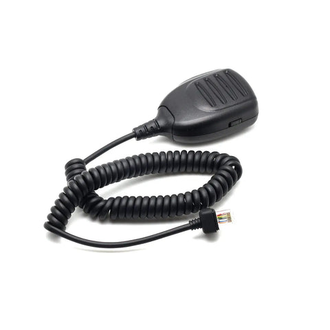HM152 Heavy Duty Microphone For ICOM Mobile Radios With 8 Pin RJ45 PTT On Hook Self Ground Design Built Tough Hand Mic coiled cable