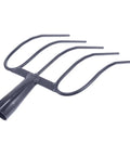 Multifunctional Grass Fork For Lawn Care And Gardening Solid Iron Handheld Pitch Fork with four tines