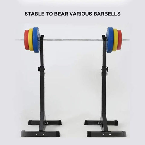Home Gym Multi Function Weight Lifting Rack With Adjustable Weight Bench For Squats And Bench Press All In One Strength Training Equipment