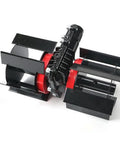 Rugged Heavy Duty Garden Tiller Cultivator Attachment With Metal Construction And Hoeing Furrowing Soil Loosening Wheels For Farming