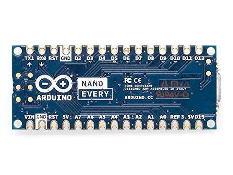 Dope Ultra Compact Nano Every Microcontroller Board With ATmega4809 48KB Flash 6KB SRAM 20 Digital IO Pins 8 Analog Inputs USB C Port