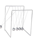 Must Have Pendulum Frame Physics Desk Toy For Learning And Decor, Cradle Style Science Education Gadget, metal balls swinging