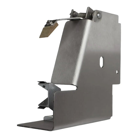 Top Shelf Saw Cleaning Unit Assembly Featuring Tough As Nails Carbide Block And Rust Resistant Steel Frame Plays Nice With Model 3334 Mills To Keep Blades Crisp And Shop Equipment Purring, side view.