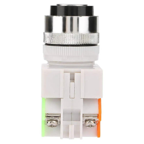 Two Position Key Operated Rotary Switch 22mm Panel Mount 220V 5A NO NC Design With Flame Retardant Housing And Superior Insulation For Industrial Equipment And Safe Reliable Power Control, front view