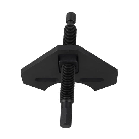 Universal Hub Removal Tool Kit component, showing threaded insert and remover plate for 5-8 lug hub assemblies on cars and trucks.