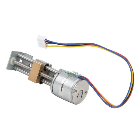 Compact Linear Stage Actuator With Slide Rail And Lead Screw for precision measuring devices, 3D printers, robotics.