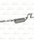Direct Fit Exhaust Muffler And Tailpipe System Kit Plug-And-Play For Toyota FJ Cruiser 2007 2008 2009 2010 2011 2012 2013 2014